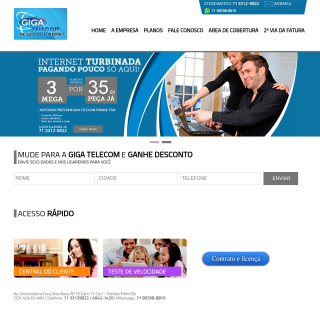  ADSON CORREIA DA SILVA  aka (Giga Telecom)  website