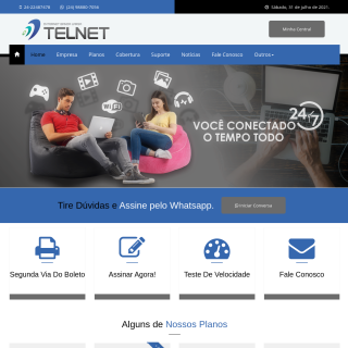  Telnet Servicos e Comércio em Informática Ltda.  aka (Rede Telnet)  website