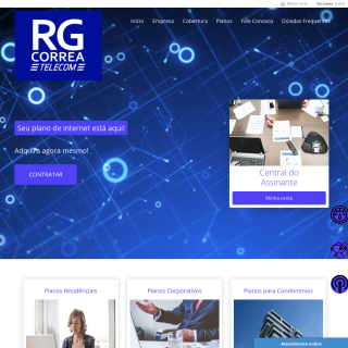 RG Correa Telecomunicaçoes  website