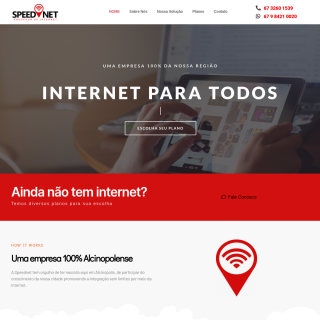 Speed Net Comunicações Ltda  website