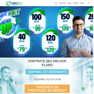  GiroNet Provedor de Internet e Telecom  website