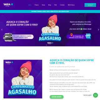 W2A TELECOM SERVICOS E COMERCIO DE  website