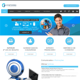G7 Telecom servicos de Internet LTDA.  website