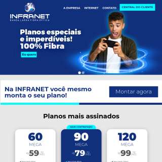 Infranet Telecom  website