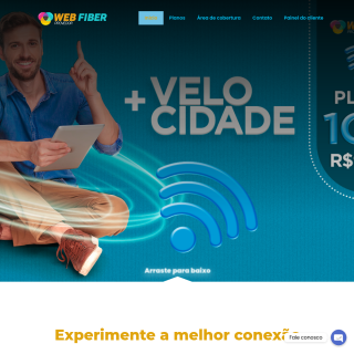 Web Fiber Provedor Telecom Acesso A Redes de Inter  website