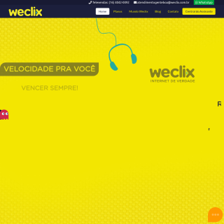 Weclix Telecom  website
