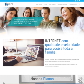 TRL Telecomunicações Ltda aka (T - Net Soluções Goias) website