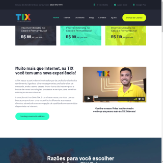  TIX TELECOMUNICACOES  aka (TIX telecom)  website