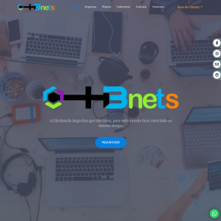 New HB Servicos de Telecomunicacoes aka (HBNets Telecom) website