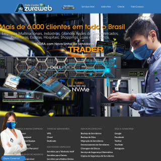  J J T SANTOS - SERVICOS WEB E SOLUCOES PARA INTERN  aka (Azureweb do Brasil)  website