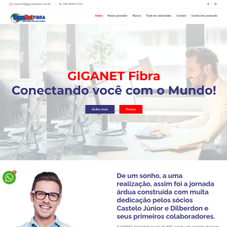 Giga Net Informática Ltda  website