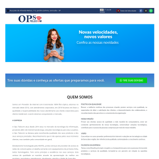 Ops Telecomunicações  website