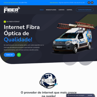 VIA FIBER INTERNET E TELECOMUNICAÇÕES  aka (VIA FIBER INTERNET)  website
