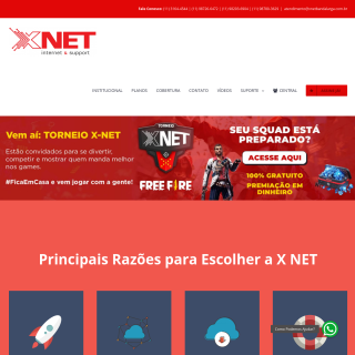  x-net comunicacoes  aka (X-NET FIBRA)  website