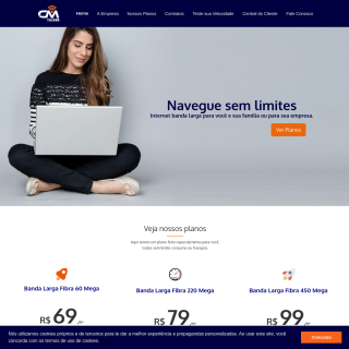  CM Telecom - Petrolina-PE  website