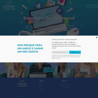 LeoMax Telecom aka (CSB de Brito Midia) website