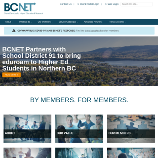 BCNET  website