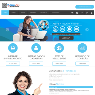 Acess.Net Telecomunicacoes  website