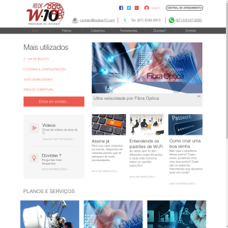  REDE W10 - PROVEDOR DE INTERNET  aka (REDE W10)  website