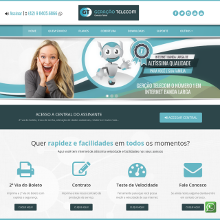 Geracao Telecom Telecomunicacoes  aka (Geracao Telecom)  website