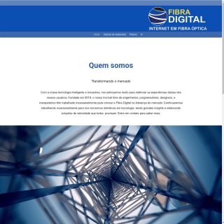  fibra digital Telecom  website