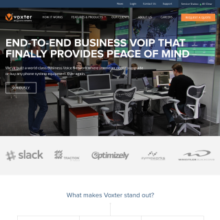 Voxter Communications  website