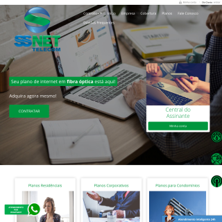 SSNET TELECOM LTDA ME aka (SSNET) website