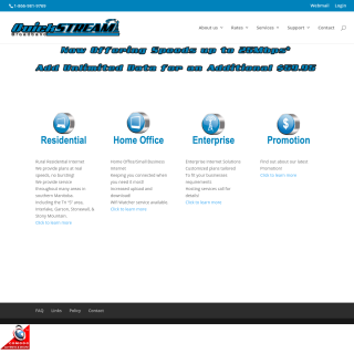  QuickStream Internet  website