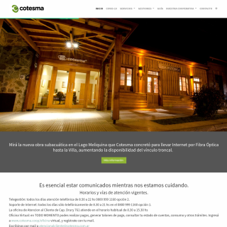  Cotesma  aka (Cooperativa Telefónica de San Martín de los Andes)  website