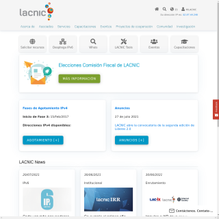  LACNIC  website