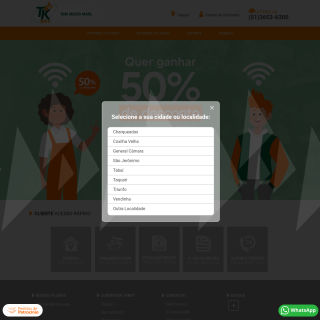  TKNET Serviços de Internet  website