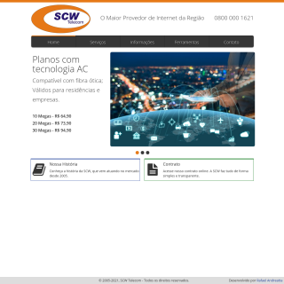 SCW Telecom  website