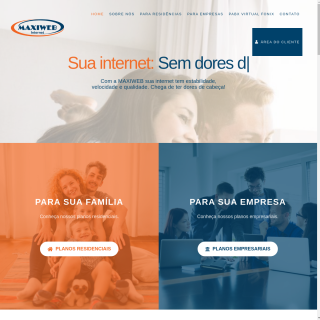 Maxiweb Internet Provider  website