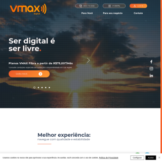 VMAX TELECOM  website