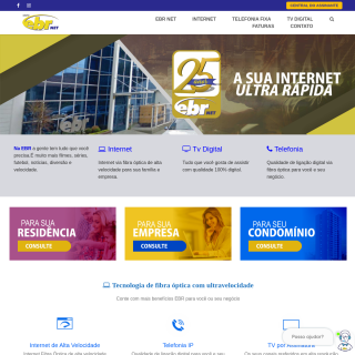 EBR Net Serviços  website
