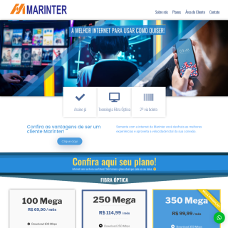 Marinter Telecom  website