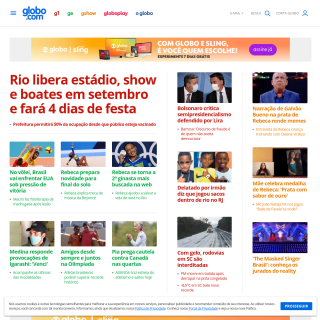  Globo Comunicação e Participações S.A.  aka (globo.com)  website