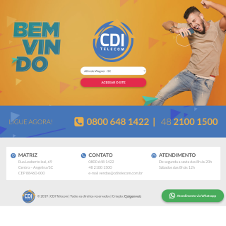  CDITELECOM  aka (CDI Telecom LTDA)  website