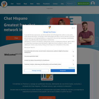  IRC Hispano  website