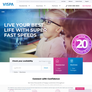  VISPA  website