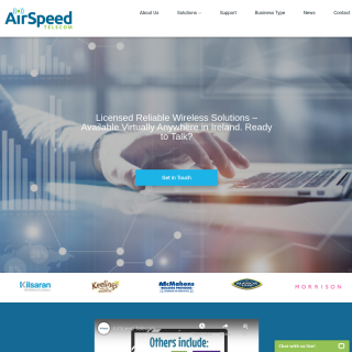Airspeed Telecom  website