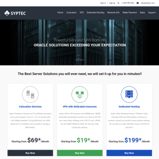 Syptec Internet Services  website