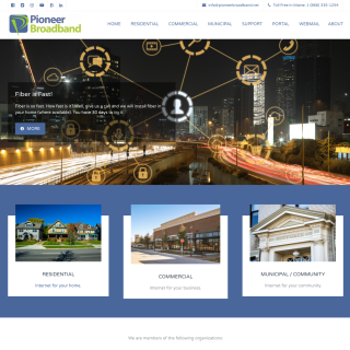  Pioneer Broadband  aka (Pioneer Wireless, Inc.)  website