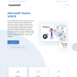  NuWave Communications  website