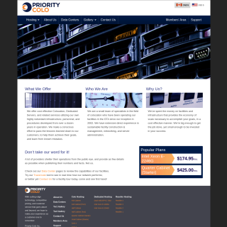 Priority Colo AS30176  website