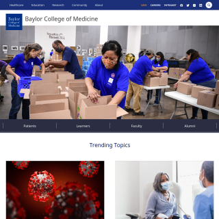 Baylor College of Medicine CHAT  website