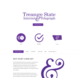  Treasure State Internet  aka (TSIT or Subsector Solutions)  website