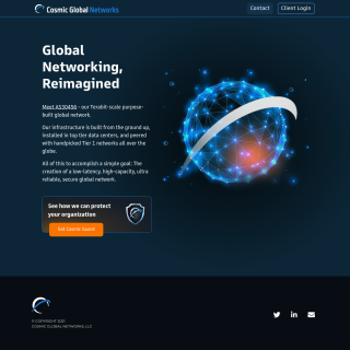 Cosmic Global Networks  website