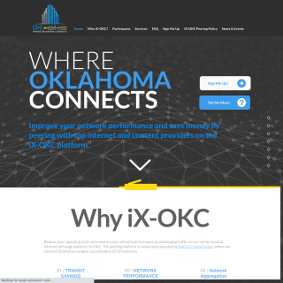  Internet Exchange Oklahoma City - MLPE  website