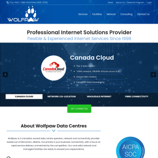  Wolfpaw Services  aka (Wolfpaw Data Centres)  website
